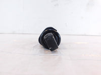 One Harley Touring FXR Dyna Sportster & Softail Black Skull Footpeg Footrest - C3 Cycle