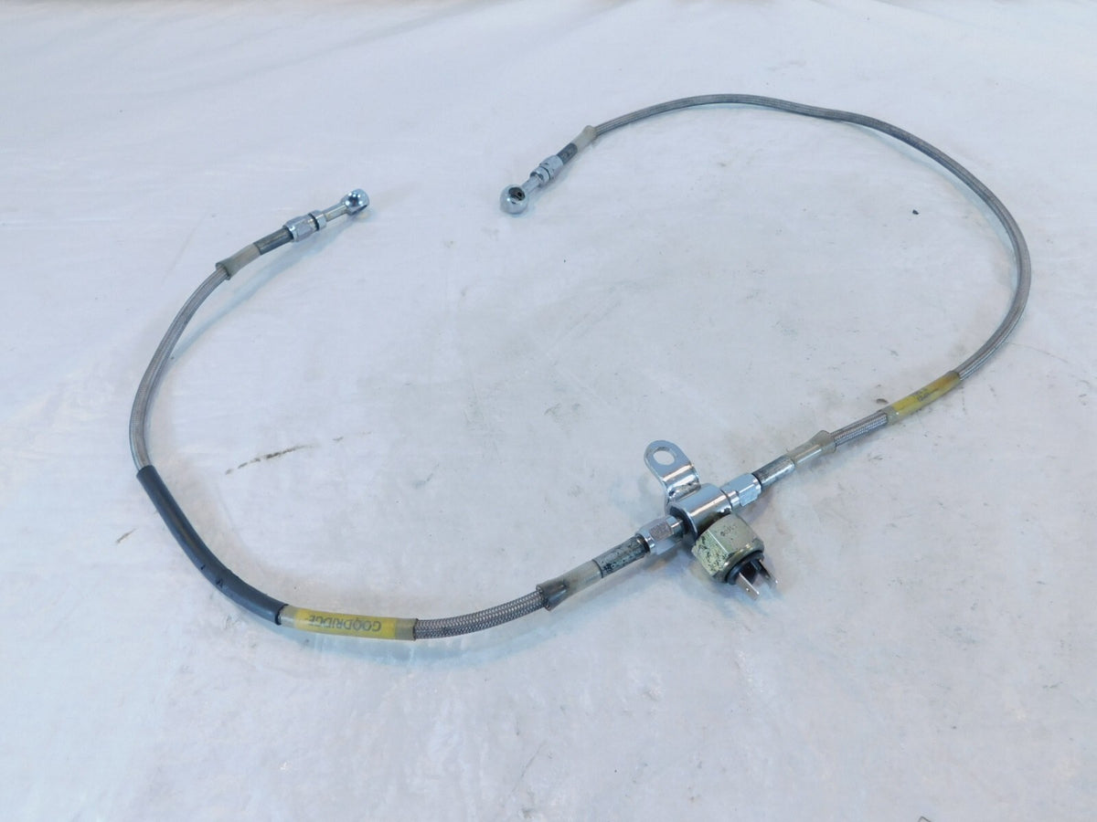 2002 & 2003 Indian Gilroy Scout Rear Master Cylinder to Caliper Brake Hose Line - C3 Cycle