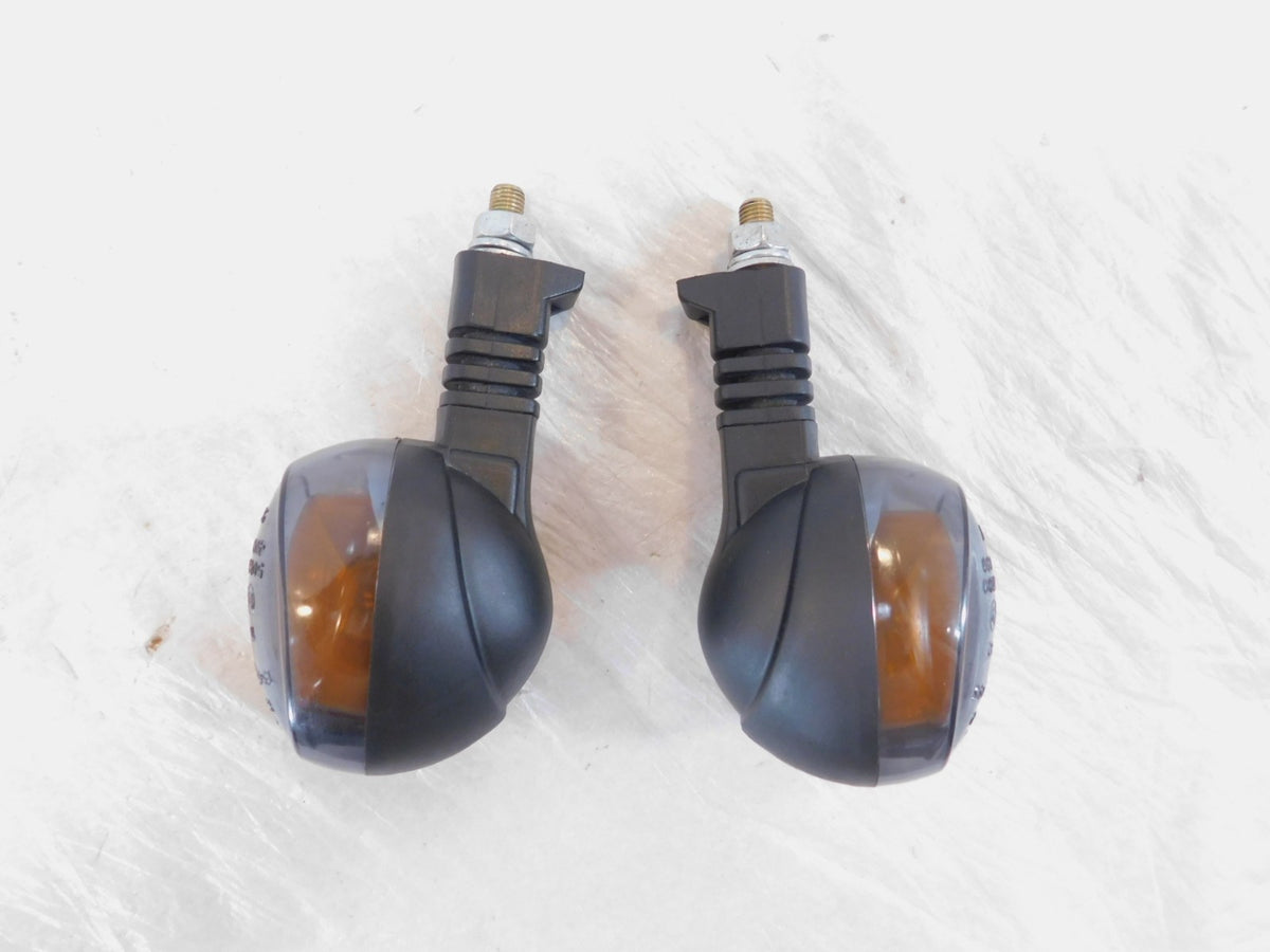 Buell XB XB9 XB12 Lightning Ulysses & Blast Black Rear Turn Signal Indicators - C3 Cycle