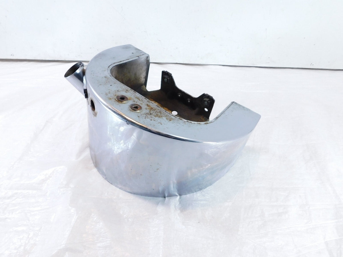 Harley Davidson Softail Heritage Classic Springer Chrome Oil Tank Bag Reservoir - C3 Cycle