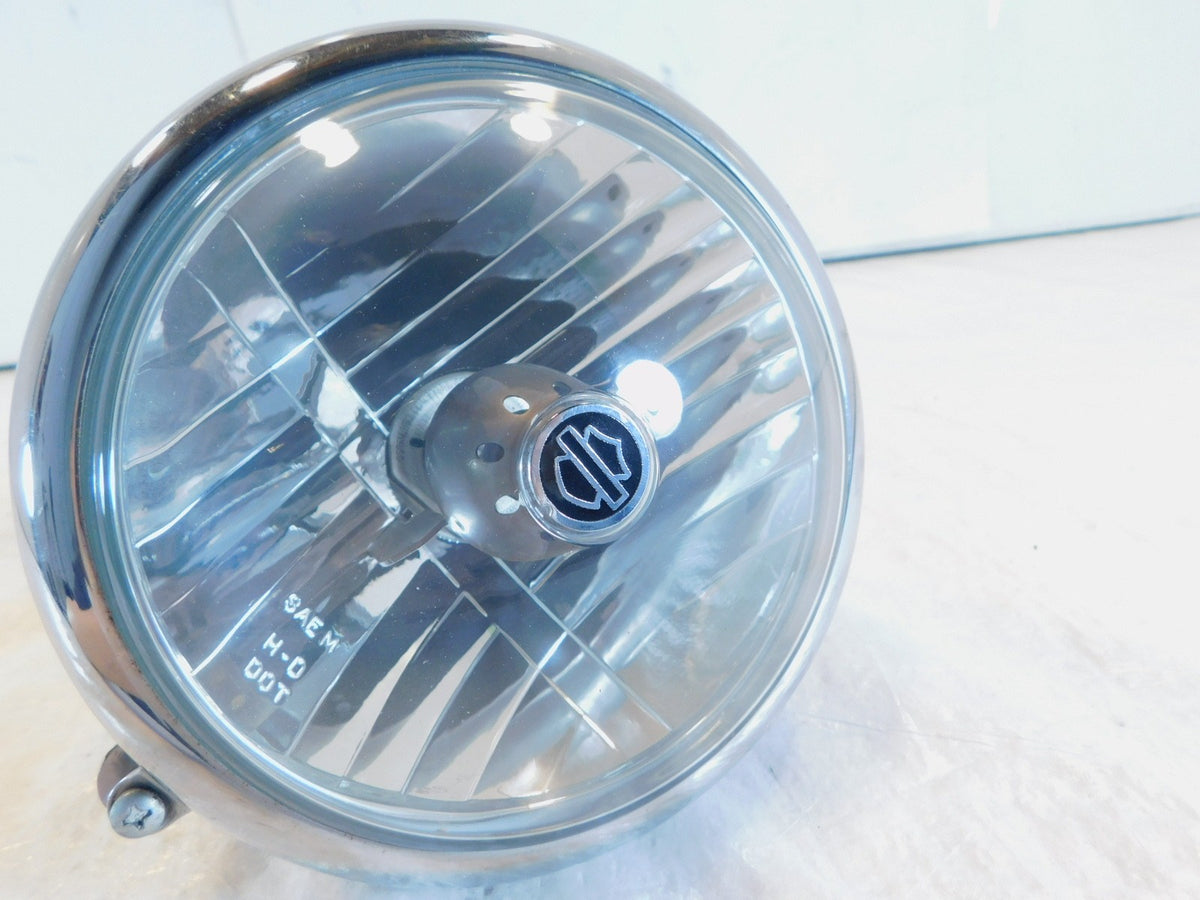 2004-2006 Harley Davidson Sportster 883 & 1200 Custom Chrome Headlight Headlamp - C3 Cycle