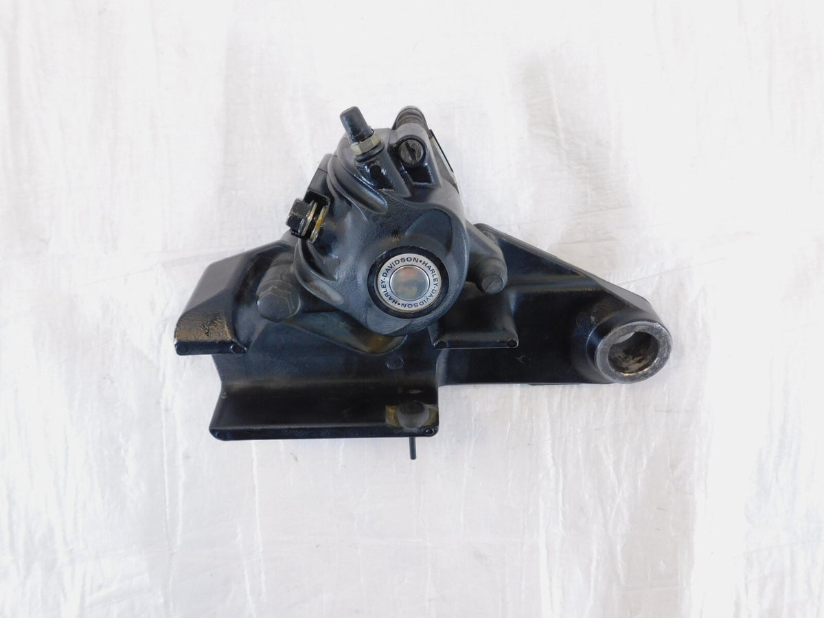 2007 Harley Davidson Sportster 883 1200 Rear Brake Disc Caliper w/ Mount Bracket - C3 Cycle