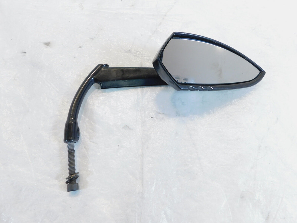 Harley Dyna Sportster Softail FXR & Sportster Right Black Rear View Mirror - C3 Cycle