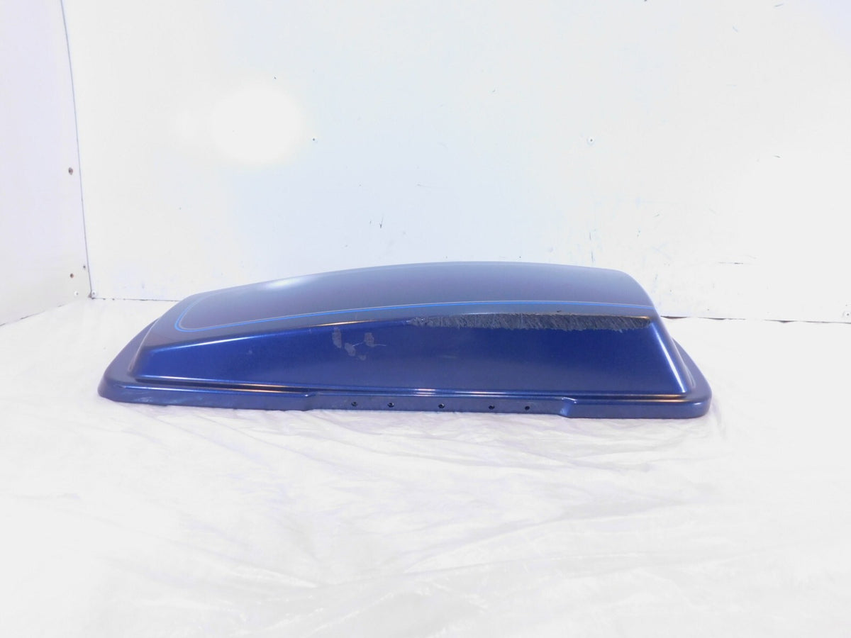 Harley Davidson Road King Street & Electra Glide Blue Right Saddlebag Cover Lid - C3 Cycle