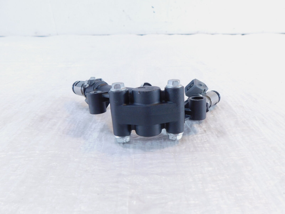 2007-2016 Aprilia Shiver SL750 Intake Gas Petrol Fuel Jet Rail Pipe & Injectors - C3 Cycle