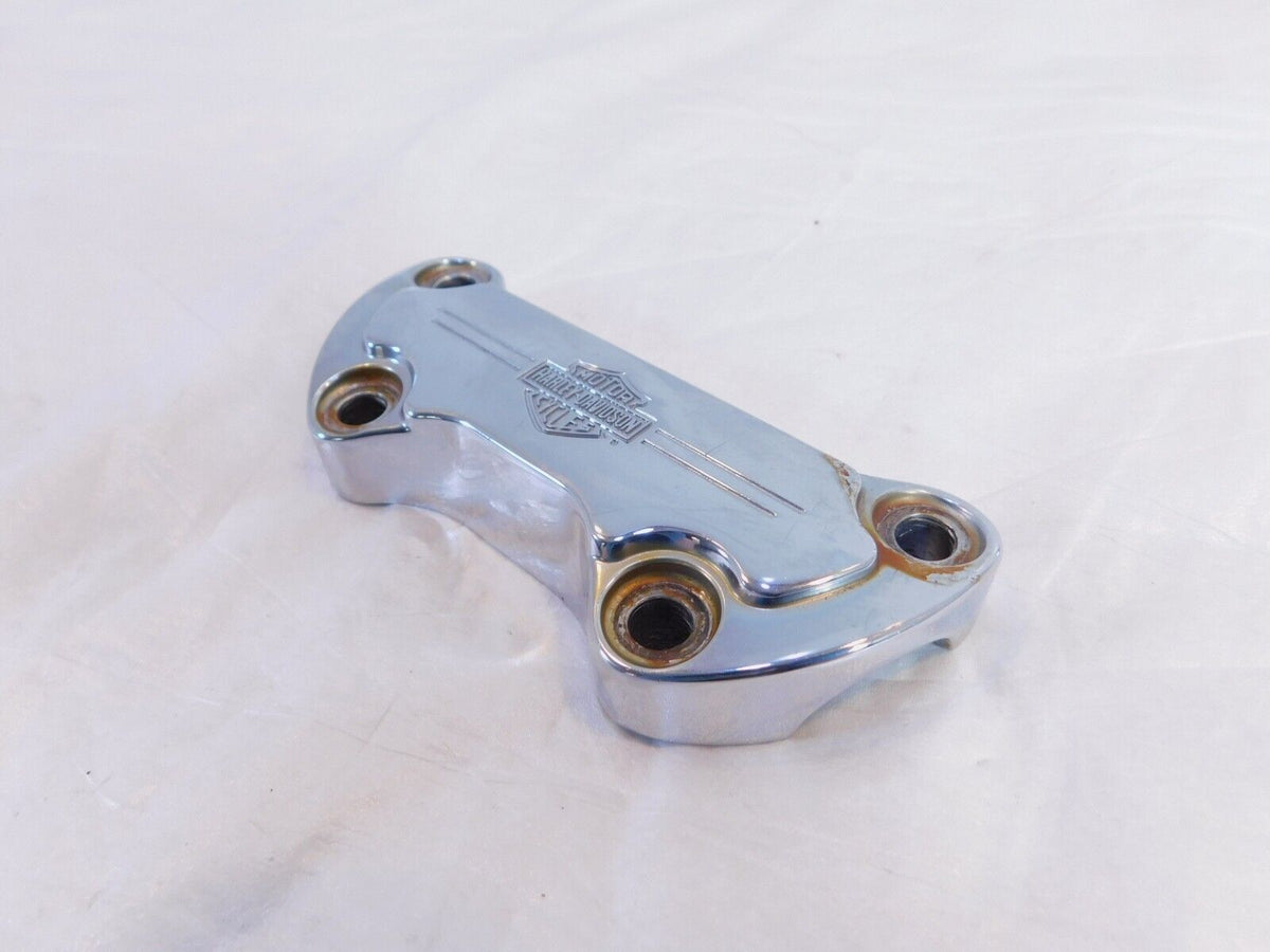 Harley Davidson Sportster 883 1200 Top Chrome Handlebar Handle Bar Riser Bracket - C3 Cycle