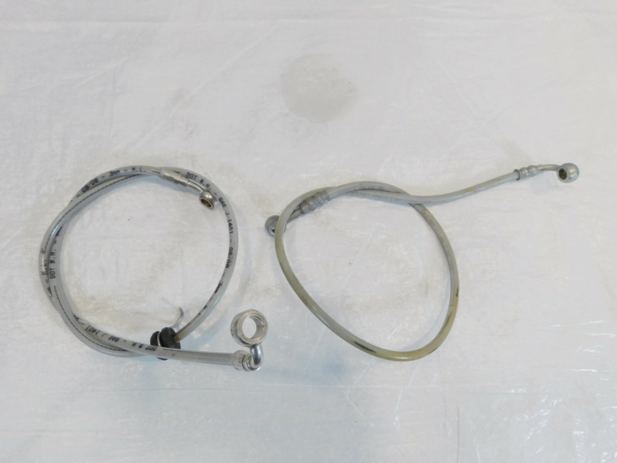 2009 Aprilia RSV1000R RSVR RSV1000 Mille Front/Rear Brake Caliper Hose Pipe Line - C3 Cycle