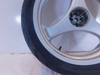 BMW R1100R R1100RT R1100RS R850R & K1 K1100LT Cast Silver Rear Wheel Rim & Tire - C3 Cycle