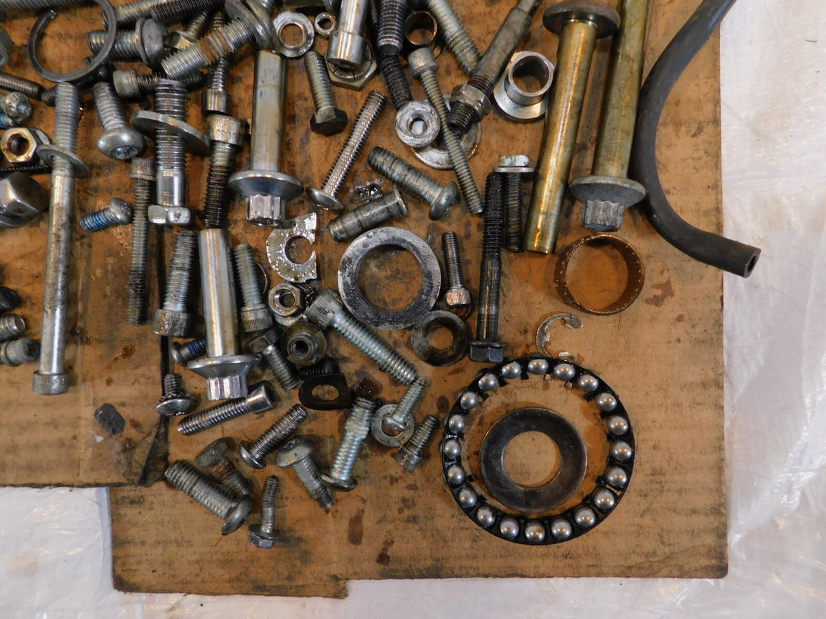 07 Harley Davidson Sportster XL1200C Custom Nuts Bolts Brackets Parts Box Lot - C3 Cycle