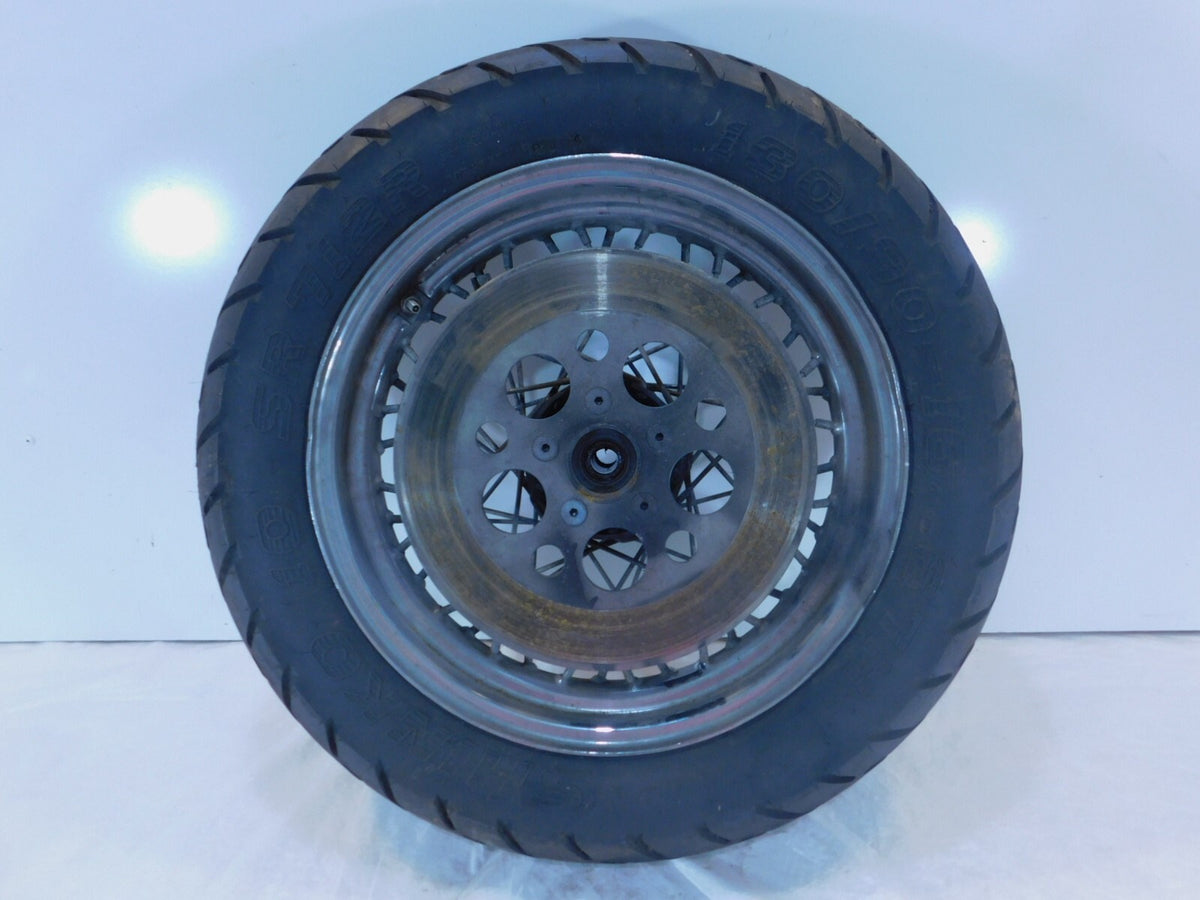 Harley Davidson Dyna Softail & Sportster 883 & 1200 Laced Rear Wheel Rim w/ Tire - C3 Cycle