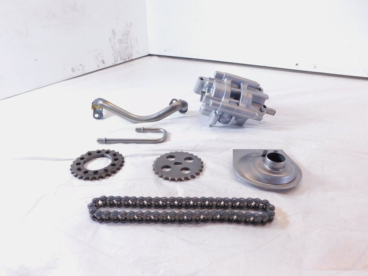 1995-2003 Honda VF750 VF750C Magna 750 Engine Motor Oil Pump Body Pipe & Chain