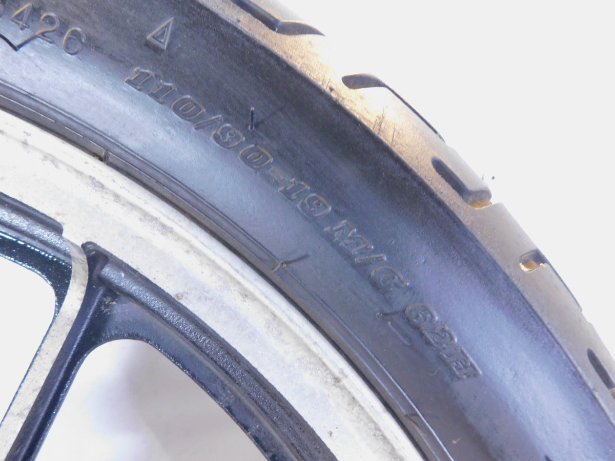 1983-1985 Honda CB650 CB650SC Nighthawk 650 Front Wheel Rim & Tire 19" x 2.15" - C3 Cycle