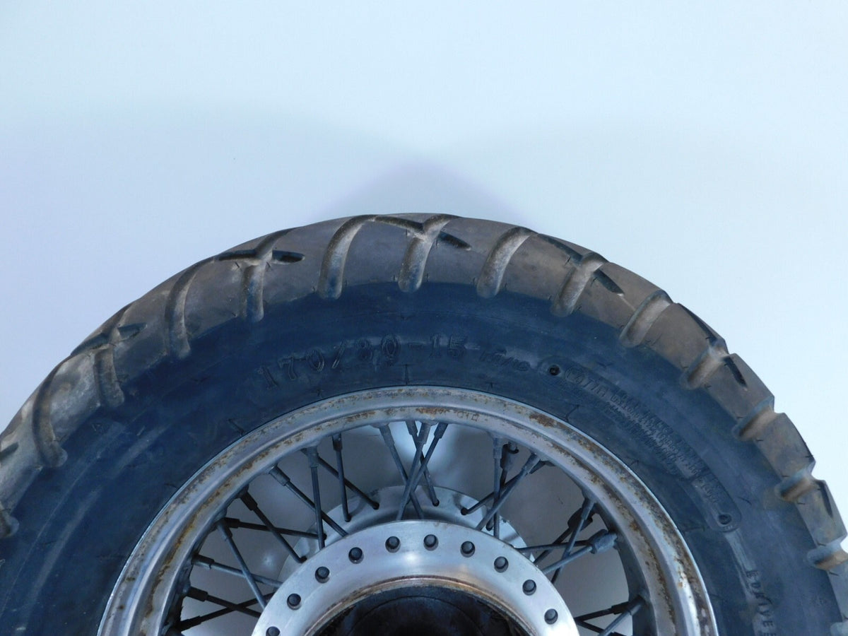 1988-1998 Honda VT600C VT600CD Shadow 600 Spoked Laced Rear Wheel Rim & Hub - C3 Cycle
