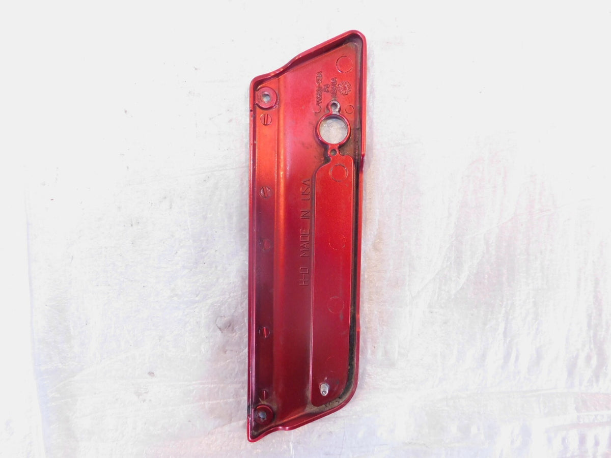 Harley Touring Electra Street Glide & Road King Red Right Saddlebag Latch Cover - C3 Cycle