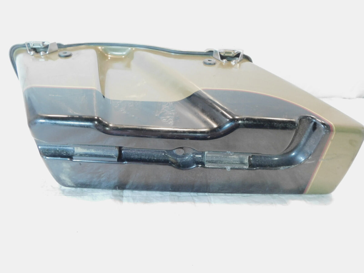 Harley Davidson Touring Road King Street & Electra Glide Green Right Saddlebag - C3 Cycle