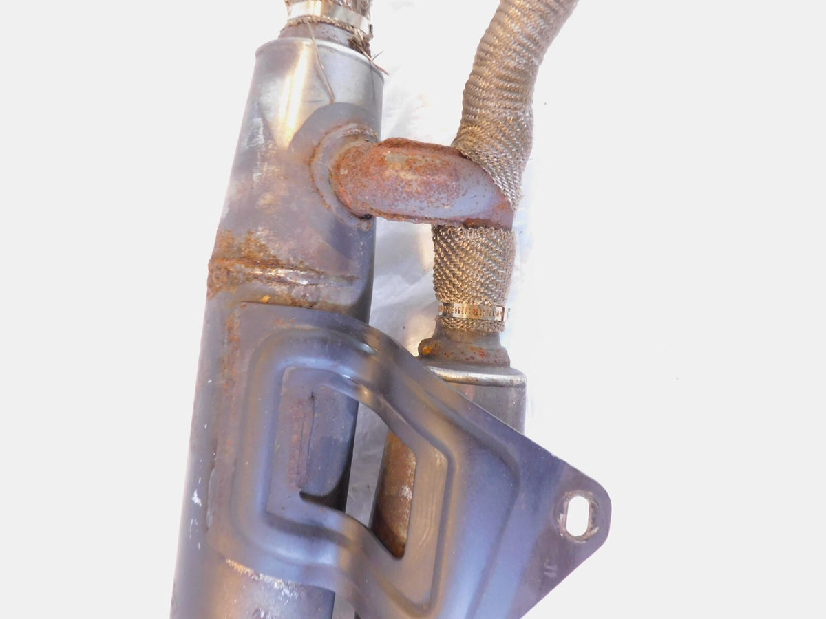 1994-2003 Honda VF750 VF750C Magna 750 Right Exhaust Header Pipes & Mufflers