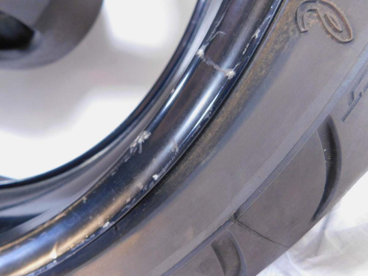2001-2005 Suzuki Bandit GSF1200S GSF 1200 Black Cast Rear Wheel Rim & Tire - C3 Cycle