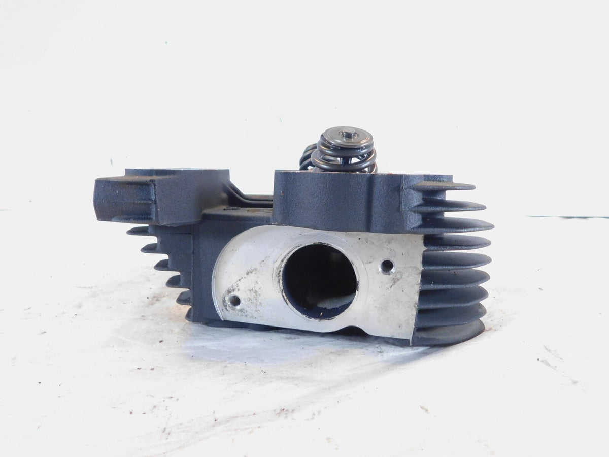 09-10 Buell XB XB12 Firebolt Lighting Ulysses Black Rear Cylinder Head w/ Valves - C3 Cycle