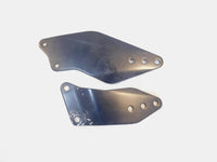 08-10 Kawasaki Ninja ZX-10R Left/Right Front Footrest Foot Peg Heel Guard Fins - C3 Cycle