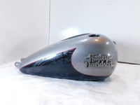 10-17 Harley Davidson Dyna Wide Glide & Street Bob Gray Fuel Gas Tank - DENTED - C3 Cycle