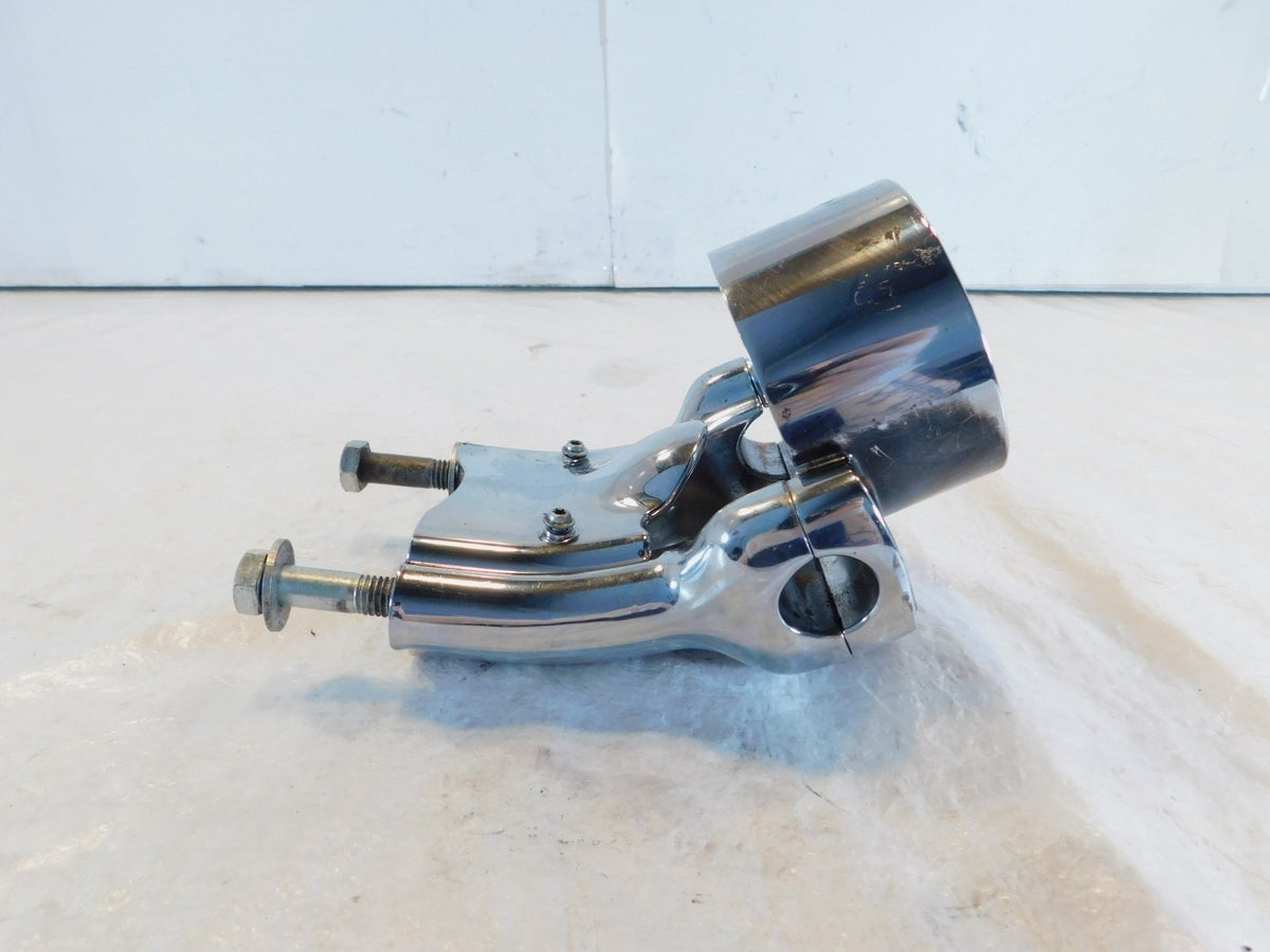 Harley Davidson Sportster 883 1200 Custom Chrome Handlebar Riser Bracket Mount - C3 Cycle