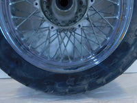 1999-2010 Yamaha XV1600 XV1700 Road Star Silverado Spoked Front Wheel Rim & Tire