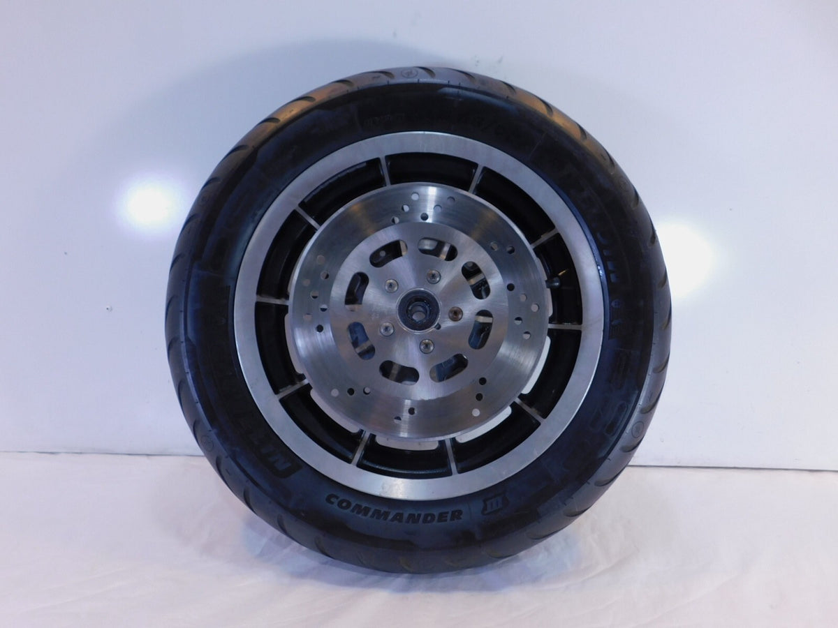 Harley Davidson EVO Touring Electra Glide Cast 10 Spoke Front Wheel Rim - BENT - C3 Cycle