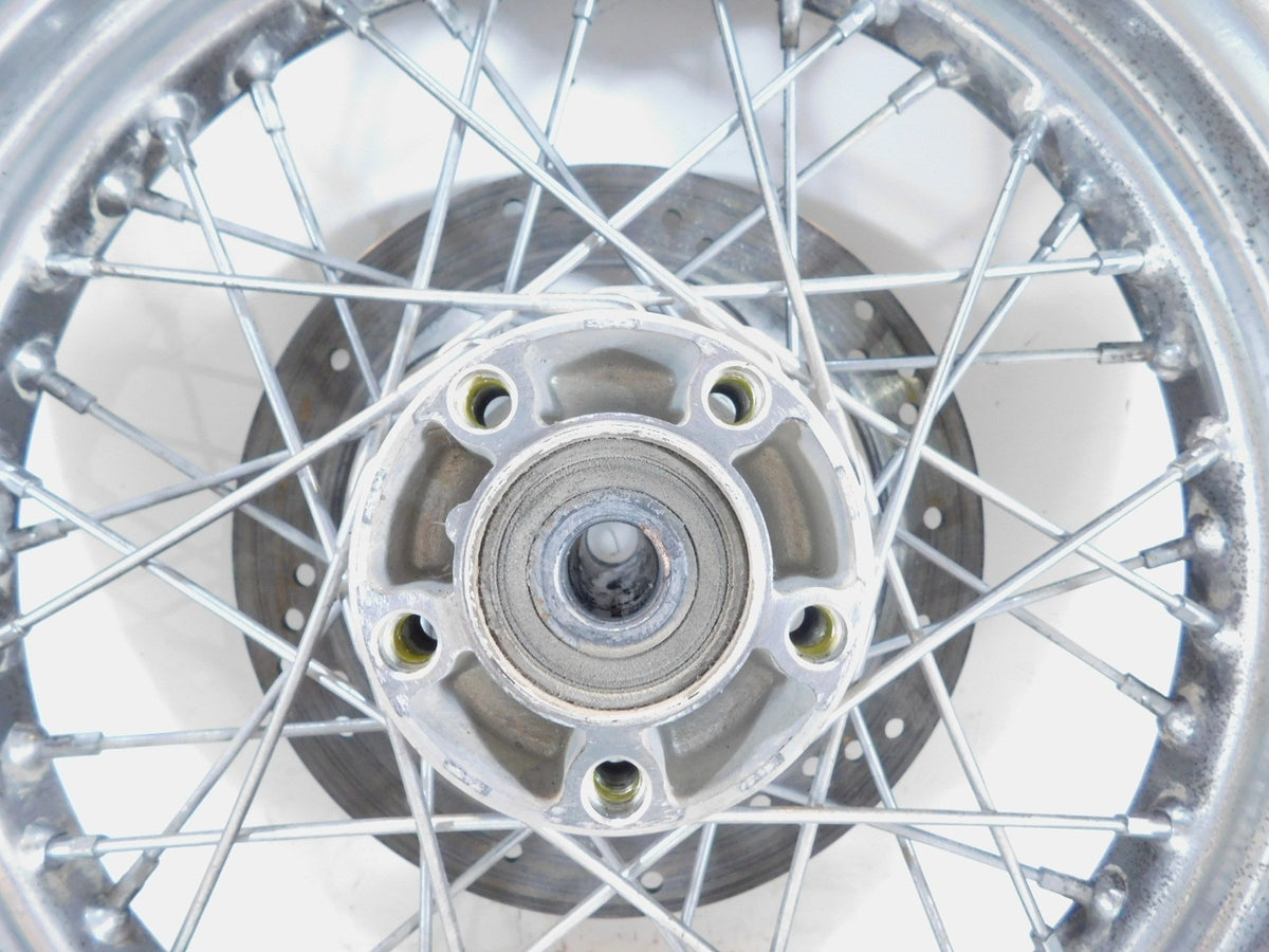 Harley Davidson Softail Heritage & Springer Black Spoked Rear Wheel Rim & Tire - C3 Cycle