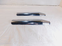 Harley Davidson Sportster 883 & 1200 Super Low Chrome Muffler Heat Shield Covers - C3 Cycle