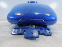 Harley Davidson Road Street & Electra Glide Blue Fuel Gas Petrol Tank - Dented - C3 Cycle