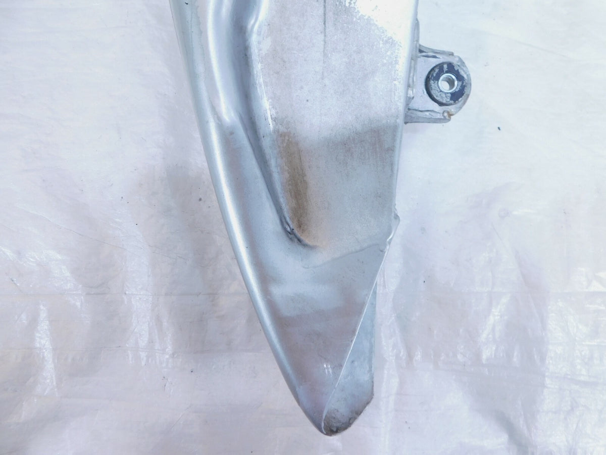 01 2001 Indian Gilroy Scout Right Fuel Gas Petrol Tank Silver- Dented - C3 Cycle