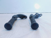 2018-2022 Indian Scout 1200 Black Rear Left/Right Passenger Foot Pegs w/ Mounts - C3 Cycle