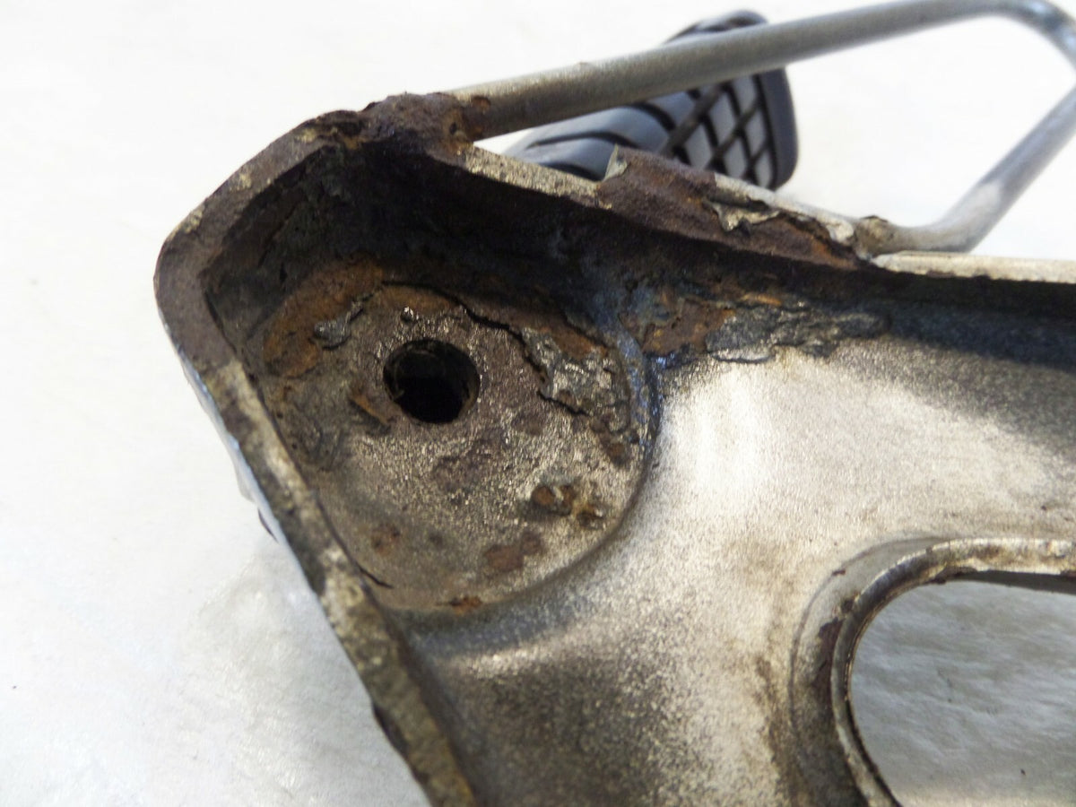 1987-2007 Kawasaki KL650 KLR650 Left Rear Passenger Footpeg Footrest & Bracket - C3 Cycle