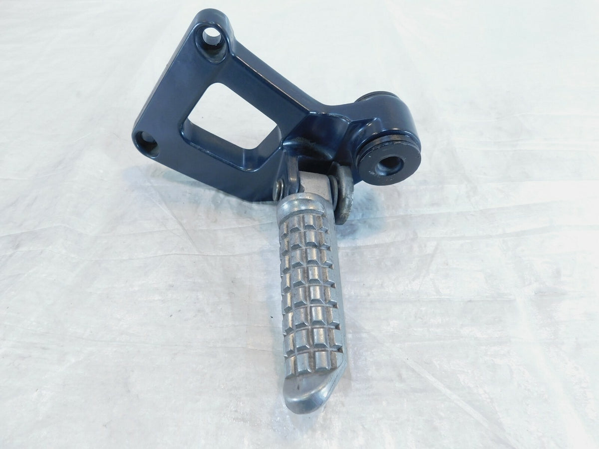Kawasaki Ninja ZX600 ZX600-E ZZR600 Rear Left Passenger Footpeg & Mount Bracket - C3 Cycle