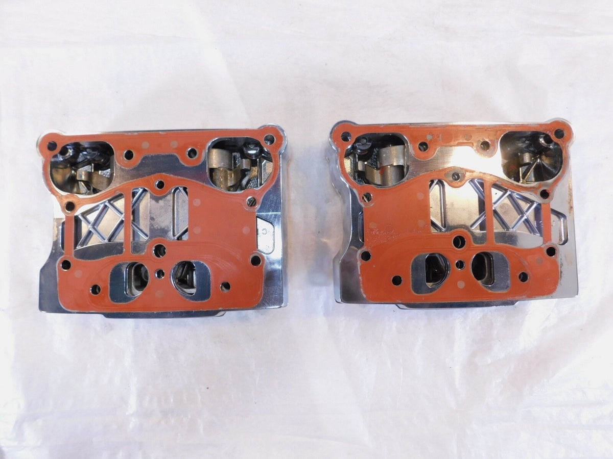 Harley Davidson Touring Dyna & Softail Chrome Cylinder Head Rocker Boxes - C3 Cycle