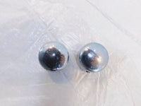 Harley Davidson Touring Dyna Softail Sportster Chrome Front Axle Nut Covers - C3 Cycle
