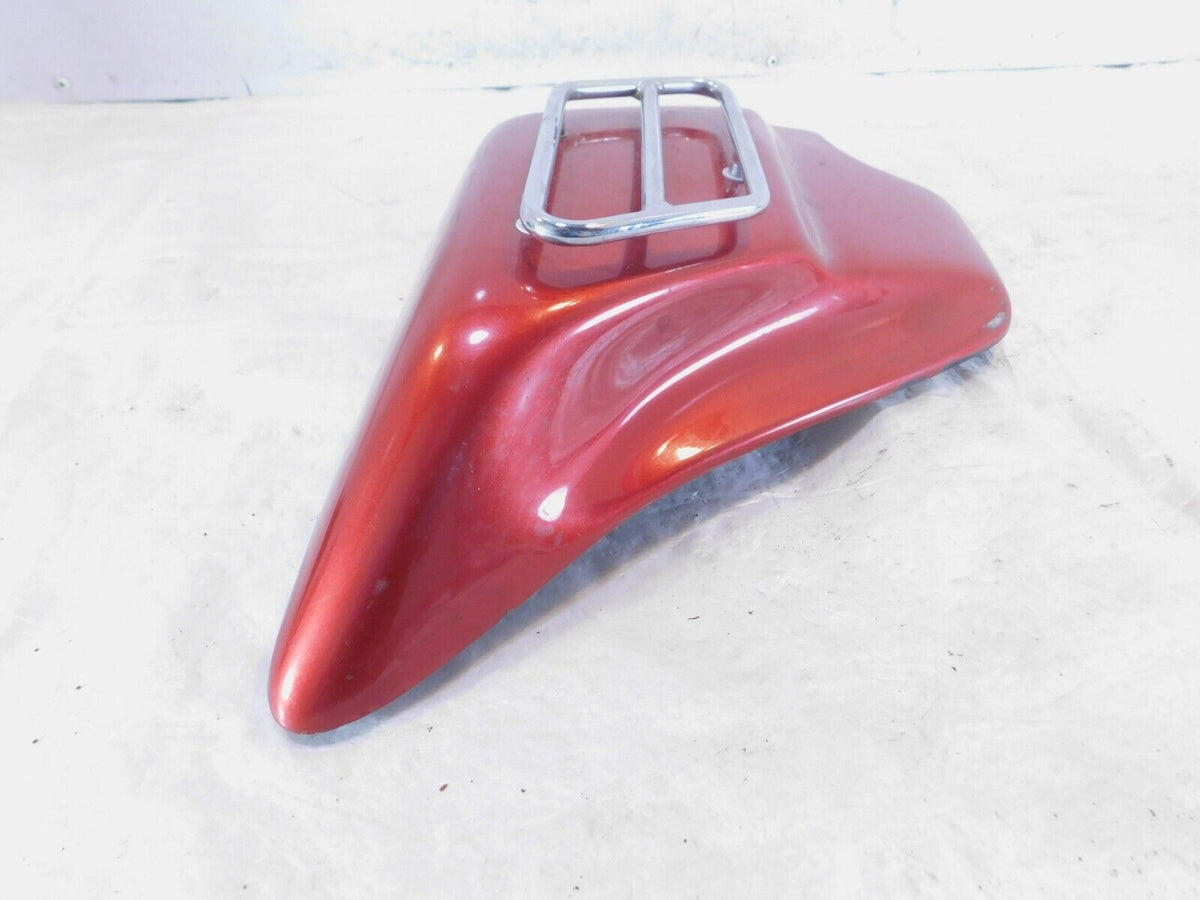 Harley Touring Road King Electra Glide Ultra Classic Red Left Side Cover w/ Trim - C3 Cycle