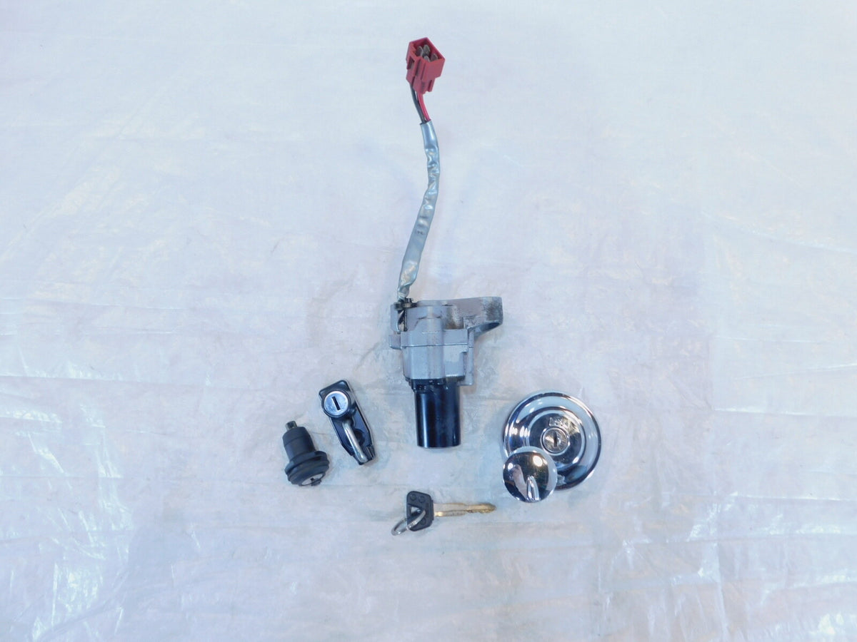 Yamaha V-Star 650 & 1100 Ignition Switch & Fuel Tank & Storage Lock Set w/ Key - C3 Cycle