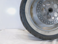 Harley Davidson Dyna Softail & Sportster 883 & 1200 Rear Wheel Rim w/ Tire- BENT - C3 Cycle
