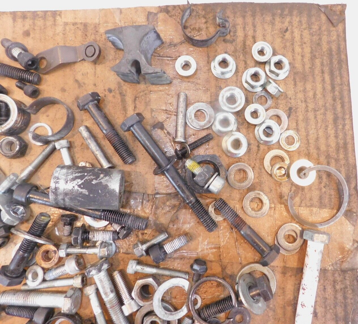 2005 05 Victory Vegas Misc Hardware Nuts Bolts Brackets Washers Parts Box Lot - C3 Cycle