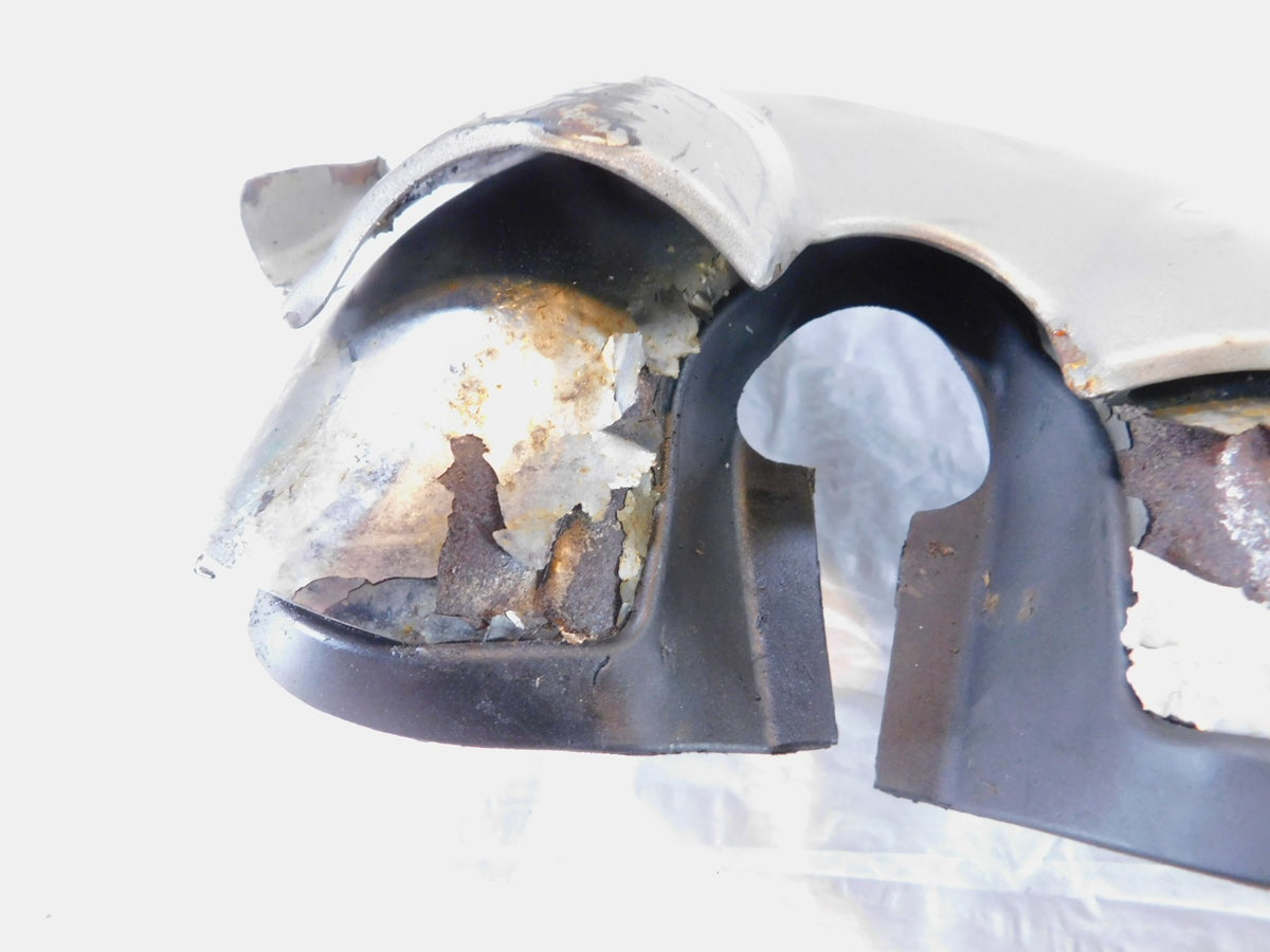 Honda GL1800 Goldwing 1800 Silver Right Exhaust Header Pipe Muffler Shield Cover - C3 Cycle