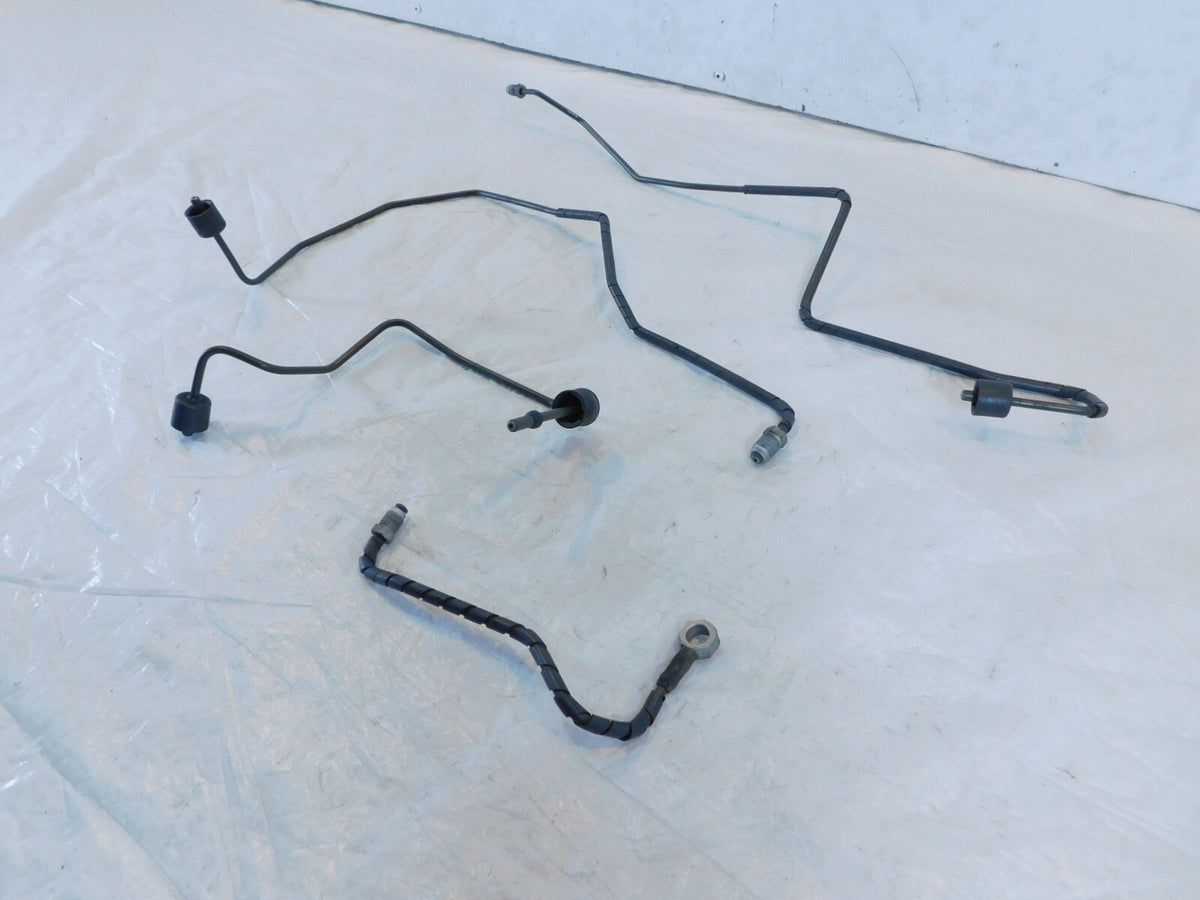 2003-2004 BMW R1200CL R1200 CL Black Rear Wheel Brakes ABS Brake Pipe Lines - C3 Cycle