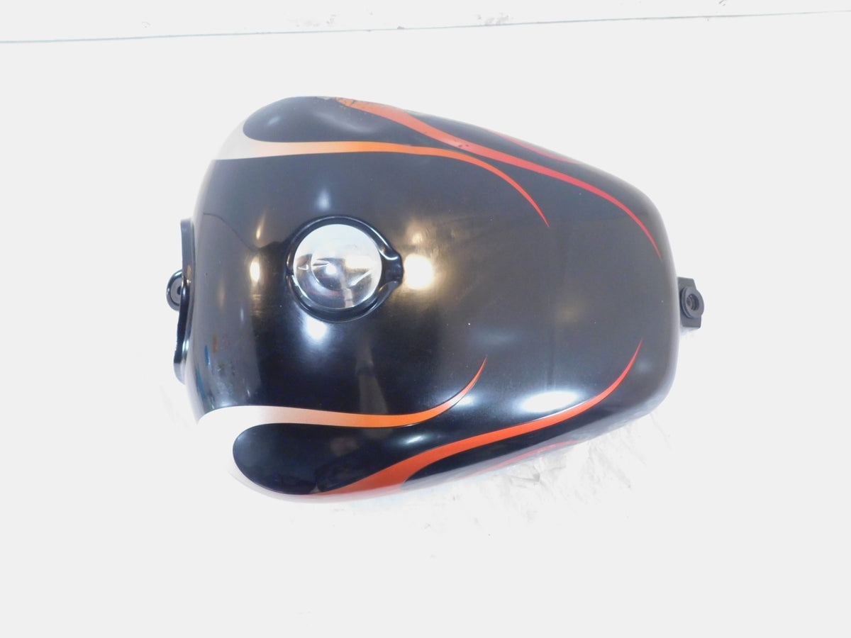 2000-2005 Honda VT1100 Shadow Sabre 1100 Black Flames Fuel Gas Petrol Tank - C3 Cycle