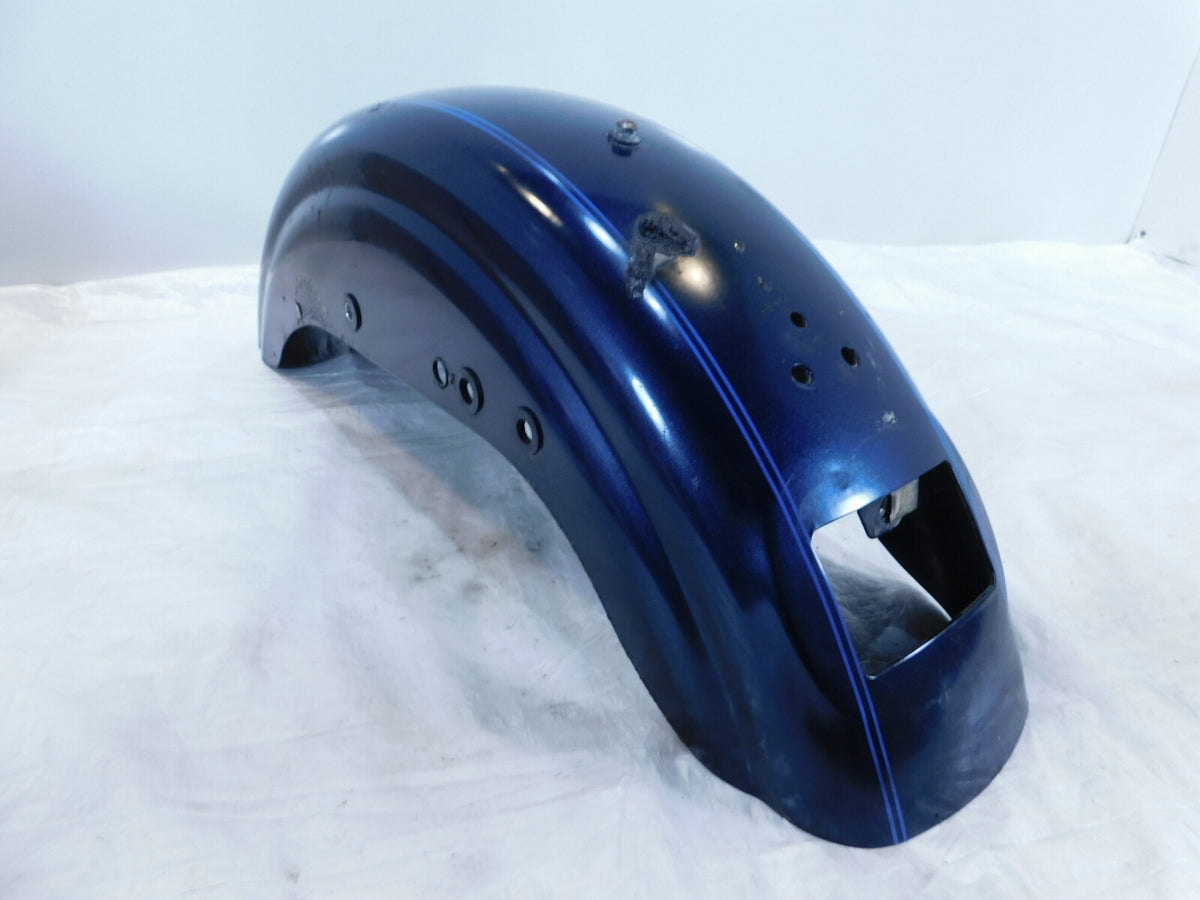 1999-2003 Harley Davidson Sportster 883 & 1200 Blue Rear Wheel Cover Fender - C3 Cycle