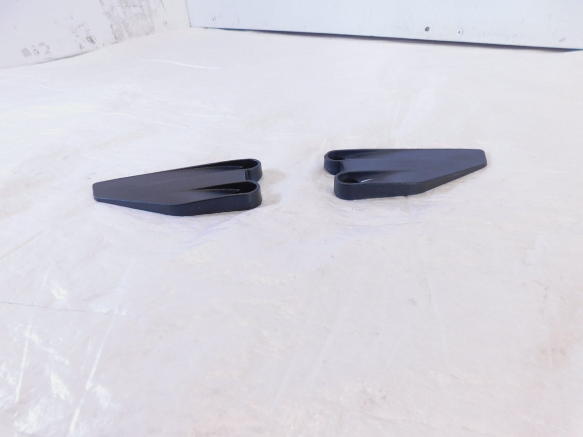 2017-22 KTM 250 390 Duke Left/Right Front/Rear Footrest Foot Peg Heel Guard Fins - C3 Cycle