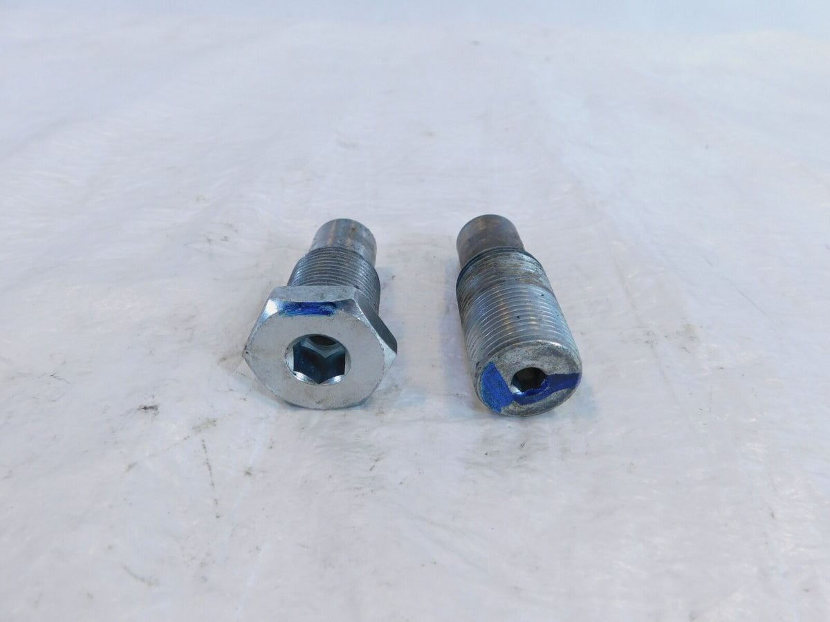 84-99 Yamaha Virago 700 750 1000 1100 Rear Wheel Fork Swingarm Pivot Bolt Shafts