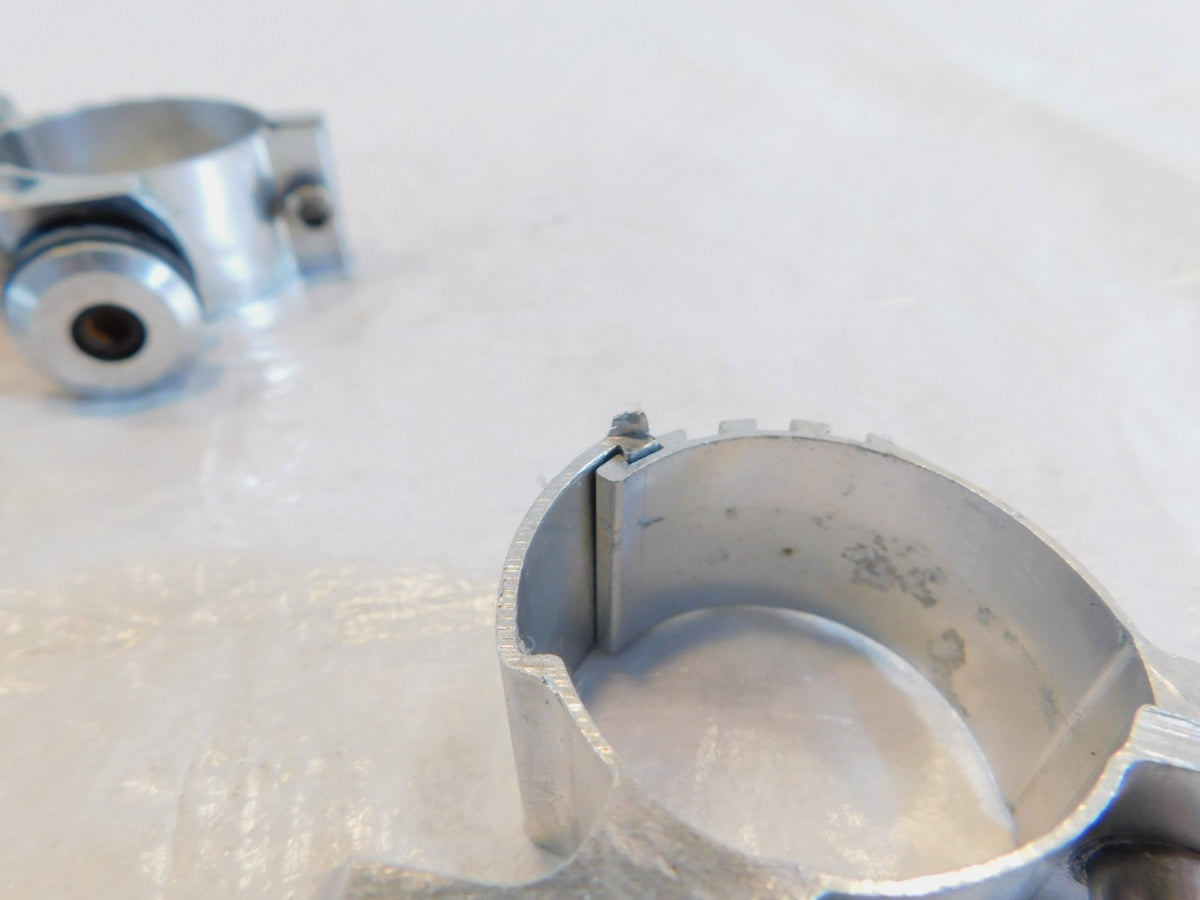 4 Harley Sportster 883 & 1200 & Dyna 39mm Detachable Windshield Mount Clamp - C3 Cycle