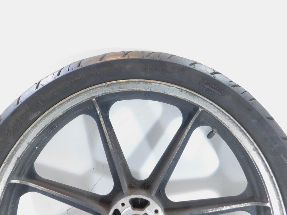 Kawasaki LTD Belt KZ440 KZ440D Front Spoked Mag Wheel Rim & Tire 19" x 1.85" - C3 Cycle