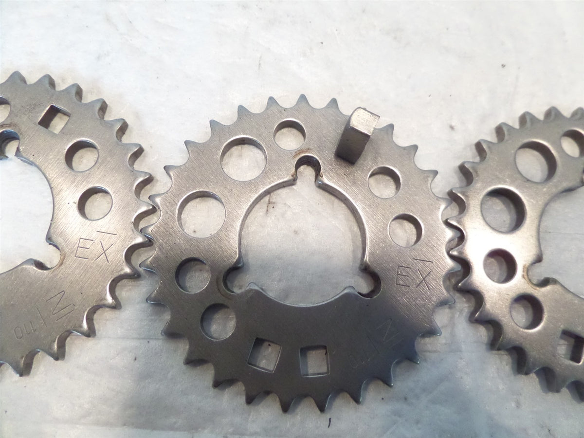 2011-2012 Can Am Spyder Roadster RT SE5 SM5 Intake/Ex Cam Shaft Chain Sprockets - C3 Cycle