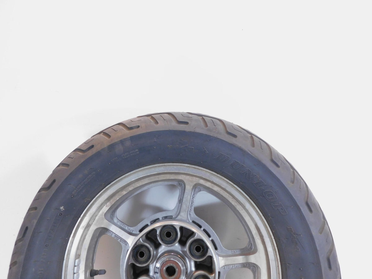 Honda VT1100 VT1100C Spirit Shadow 1100 Silver Spoked Cast Rear Wheel Rim & Tire - C3 Cycle